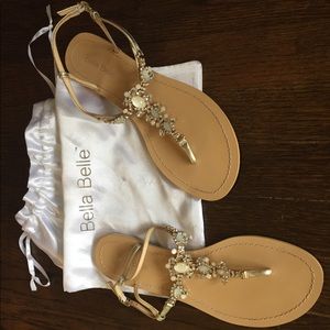 Bella Belle dress evening sandals